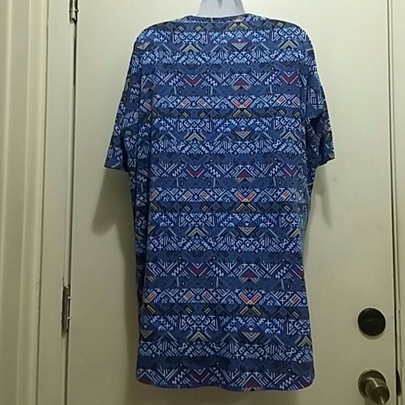 Lularoe Carly Xs dress geometric pattern - Picture 5 of 5